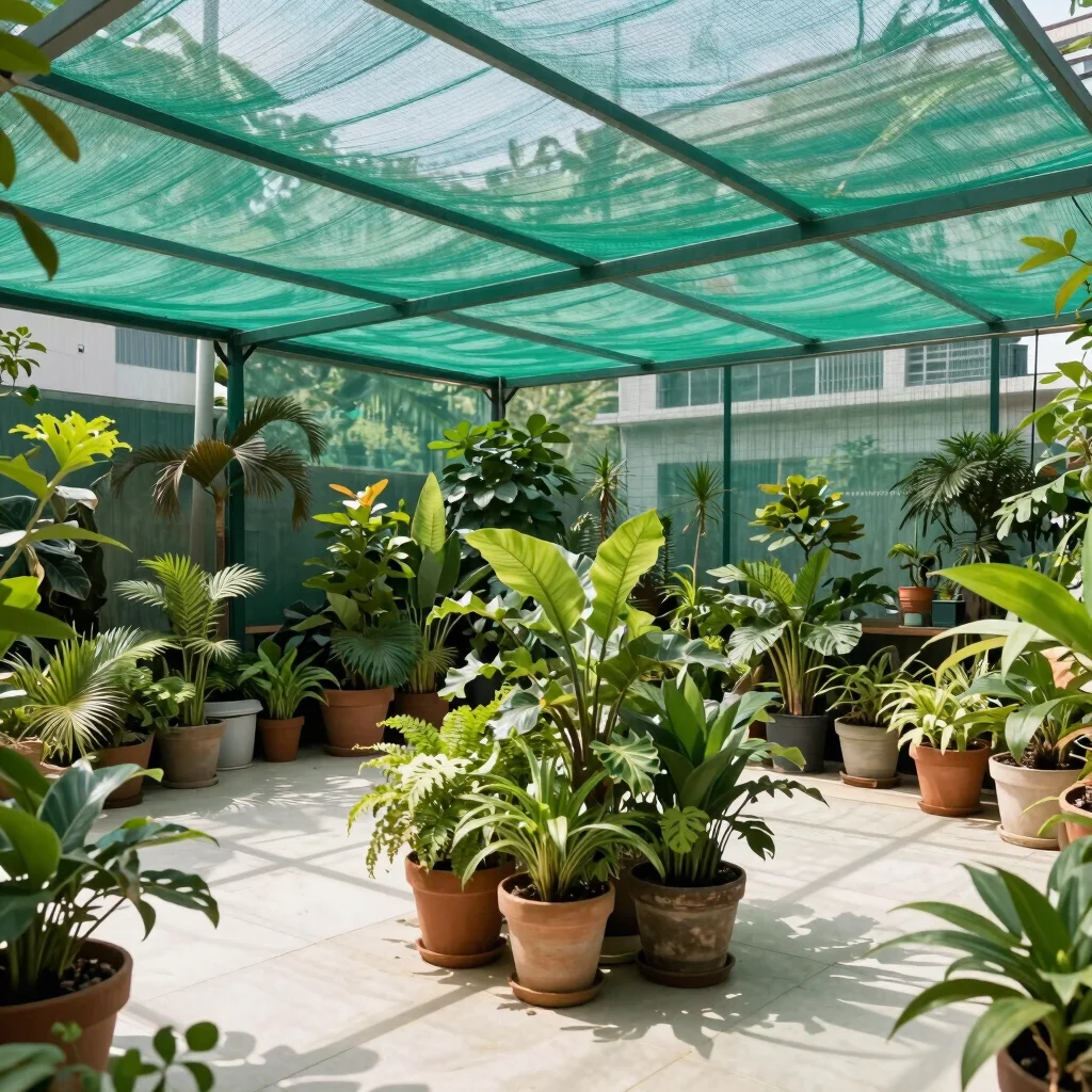 How to Choose Green Shade Netting Percentages for North Indian Summers